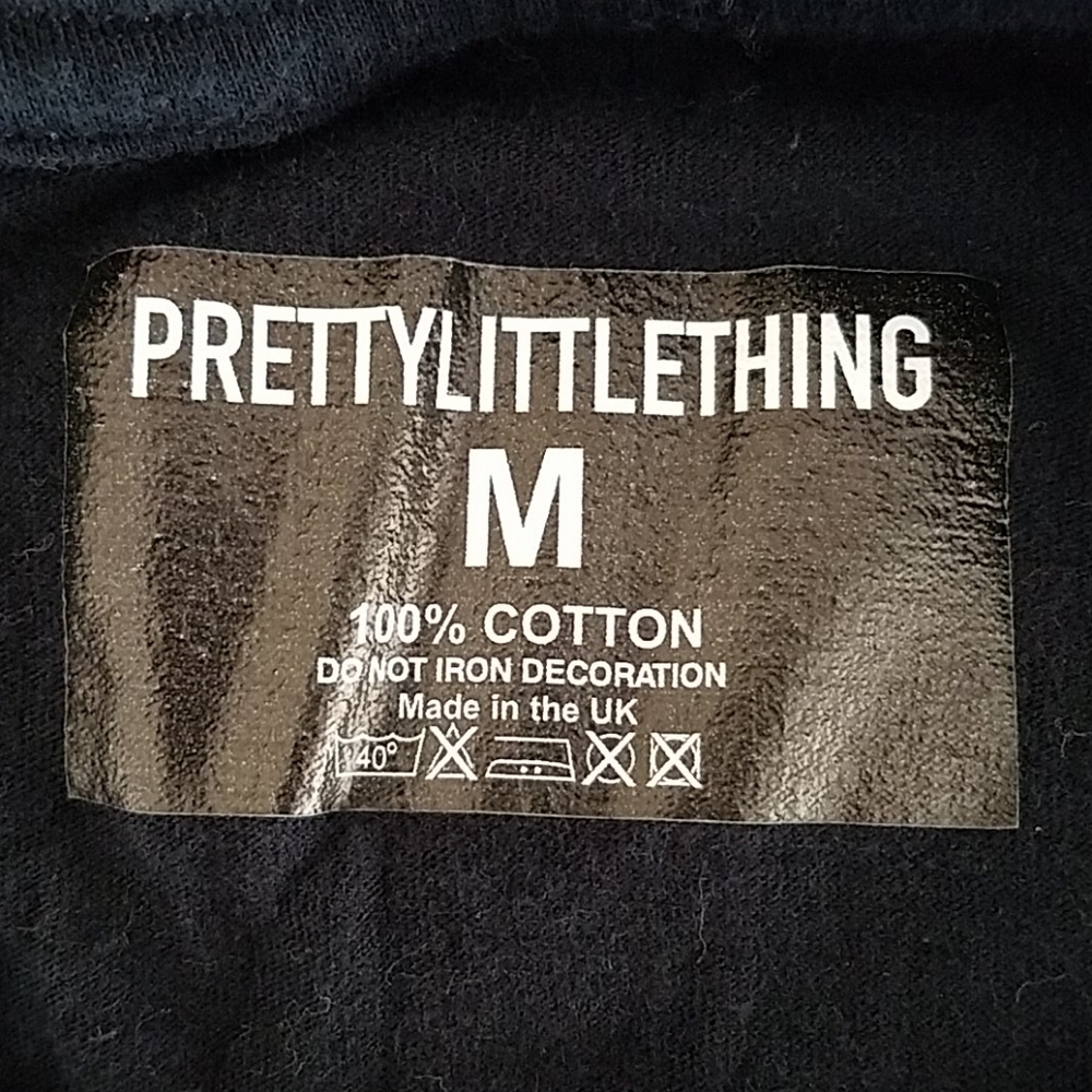 Black Iconic Slogan Tshirt - Picture 7 of 7